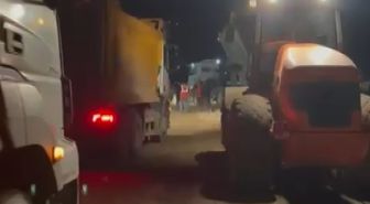 Adana'da heyelan nedeniyle kapanan Feke-Saimbeyli karayolu ulaşıma açıldı