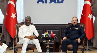 AFAD Başkanı Pehlivan, Gana İçişleri Bakanı Muntaka ile bir araya geldi