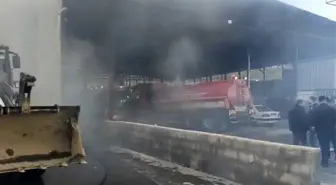 Gaziantep'te biber fabrikasında korkutan yangın