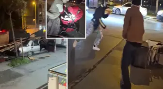 İstanbul'u kuvvetli fırtına vurdu! Ayakta durmak dahi güç