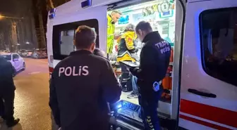 Sinop'ta motosiklet yayaya çarptı: 2 yaralı