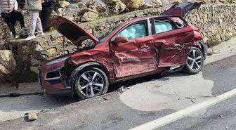 1 kişinin öldüğü kazada 2 otomobile çarpan TIR'ın sürücüsü tutuklandı
