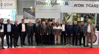 Edremit Ticaret Odası Heyeti, Aydın'da fuara katıldı