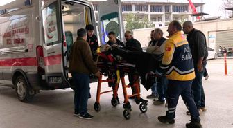 Elektrik akımına kapılan işçi 2'nci kattan düştü