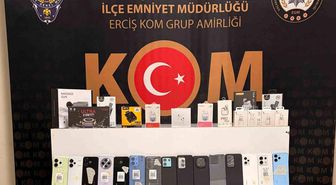 Erciş'te kaçakçılık operasyonu
