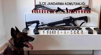 Erciş'te ruhsatsız silah ele geçirildi