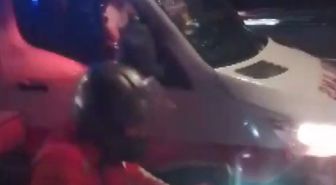 Fırtına Altında Motokuryeye Ambulans ve Metrobüs Desteği