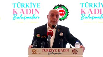 HAK-İŞ Genel Başkanı Mahmut Arslan: 'Yönetimlerde daha fazla kadın arkadaşımızın yer almasını sağlayalım'