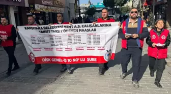 Karşıyaka'da işçiler sokağa indi! 7 aydır maaş yok, alacakları 400 bin TL
