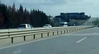 Kilometrelerce ters yönde ilerledi, faciaya ramak kaldı