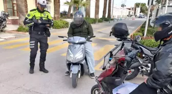 Manisa'da 54 motosiklet trafikten men edildi