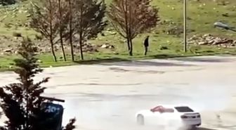 Plakasını kapattığı otomobille drift atan sürücüye 58 bin TL ceza