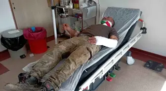 Tokat'ta otomobiliyle tarlaya düşen sürücü yaralandı