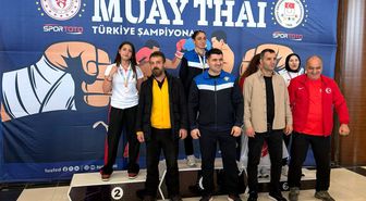 Üniversiteler arası Muaythai Şampiyonasında Manisalı sporculardan 3 madalya