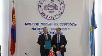 YEE ile Moğolistan Devlet Üniversitesi arasında mutabakat zaptı imzalandı