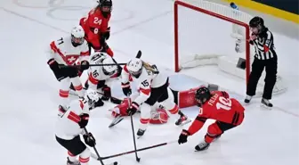 Albüm: 2026 Milano-Cortina Kış Olimpiyat Oyunları'nda Kadınlar Buz Hokeyi ve Curling Karşılaşmaları Oynandı