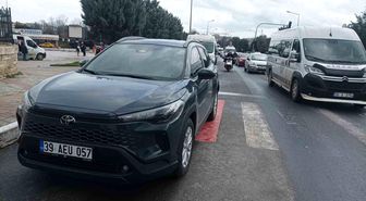 Babaeski'de elektrikli bisiklet ile otomobil çarpıştı: 1 ölü