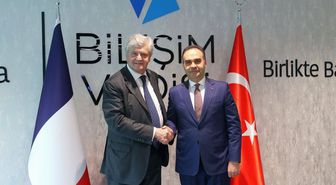 Bakan Kacır, Fransa Dış Ticaret Bakanı Forissier ile görüştü