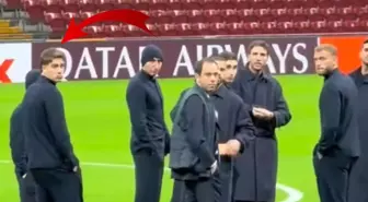 Bakışlara dikkat! Galatasaray maçı öncesi Kenan'ı şaşkına çeviren olay