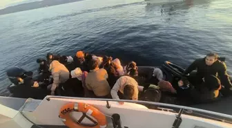 Çanakkale'de 37 kaçak göçmen ile 1 organizatör yakalandı