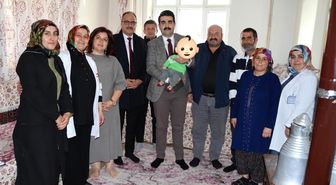 Kaymakam Eser; vatandaşların misafiri oldu