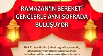 Kızılay'dan üniversitelilere ramazan sofrası