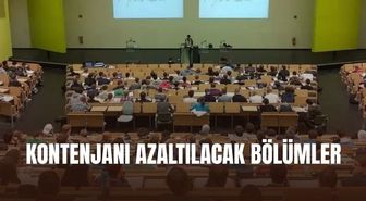 KONTENJANI AZALTILACAK BÖLÜMLER: Hangi bölümlerin kontenjanları azaltıldı? Üniversitelerde kontenjanlar neden azaltılıyor?