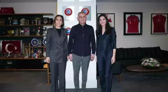 Öztopaloğlu ve Atasoy'dan TFF Başkanı Hacıosmanoğlu'na ziyaret