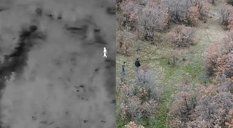 Uşak'ta yasa dışı avcılık yapan 2 kişi yakalandı