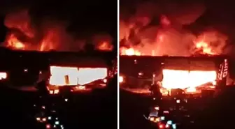 Alev alev yandı! Korkutan yangında hasar büyük