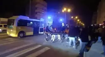 Mardin'de motosikletin çarptığı kadın yaralandı