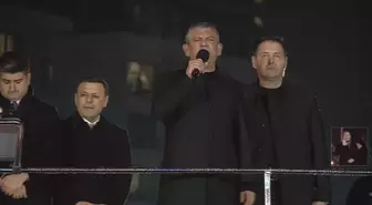 Özgür Özel Ataşehir'de konuştu