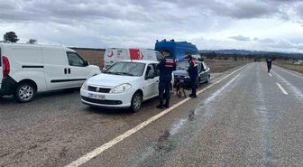 Uşak'ta düzensiz göçle mücadelede 351 göçmen ve 114 araç denetlendi