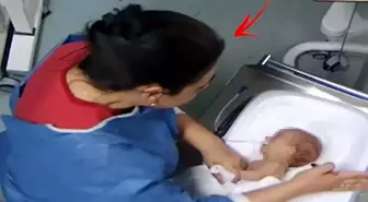 5 günlük bebeğe şiddet uygulayan hemşireden çıldırtan savunma