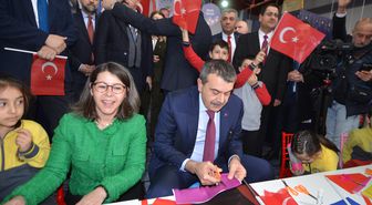 Bakan Tekin, Erzurum'da 12 derslikli okulun açılışını yaptı