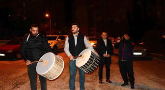 Başkentte Ramazan davulcuları mesaiye başladı