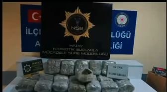 Hatay'da 11 kilo 200 gram skunk ele geçirildi; 1 tutuklama