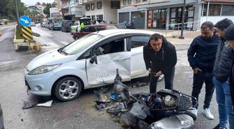 Kaza yapan motosikletli ehliyetsiz çıktı, 66 bin 590 TL ceza kesildi