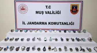Muş'ta 3 milyon TL değerinde gümrük kaçağı saat ele geçirildi