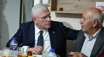 Müsavat Dervişoğlu, şehit Uzman Çavuş Dolapci'nin ailesiyle iftar yaptı