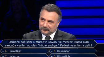 Osmanlı padişahı I. Murad'ın ünvanı ve merkezi Bursa olan sancağa verilen ad olan 'hüdavendigâr' ifadesi ne anlama gelir?