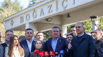 Özgür Özel Boğaziçi Üniversitesi ziyareti sonrası konuştu