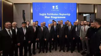 Sağlık çalışanları iftar sofrasında buluştu