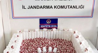 Şehzadeler'de 20 bin 345 sentetik hap ele geçirildi