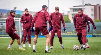 Trabzonspor, Gaziantep FK maçı hazırlıklarını sürdürdü