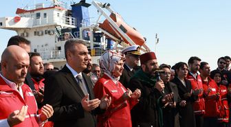 Türk Kızılay Ramazan Ayının İlk Günü Gazze'ye 21'inci İyilik Gemisini Yola Çıkardı