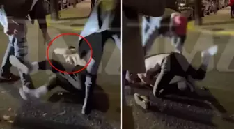 Olay görüntü! Ünlü oyuncu çıkan kavgada ağır şekilde darbedildi