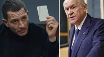 Türk televizyon tarihine geçecek sahne! Uraz Kaygılaroğlu, diziden Bahçeli'ye mesaj gönderdi