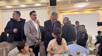 Vali Akkoyun, gazi ve şehit aileleriyle iftarda buluştu