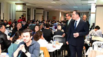 Antalya'da adliye personeli iftarda buluştu